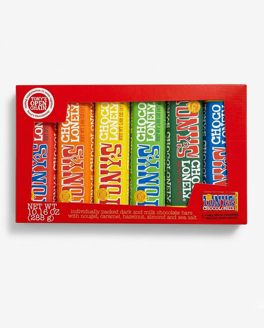 Tony'S Chocolonely- Paquete variado de barras de chocolate