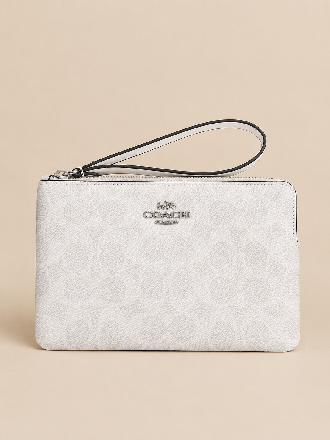 Coach Large Corner Zip Wristlet