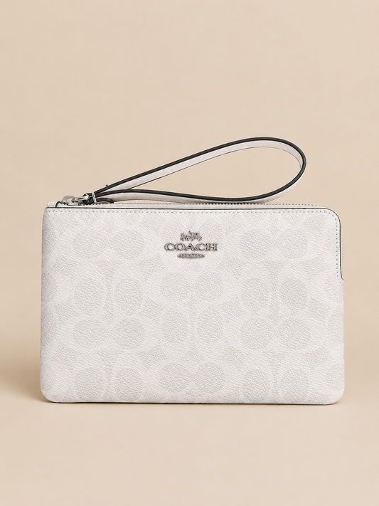 Coach Large Corner Zip Wristlet
