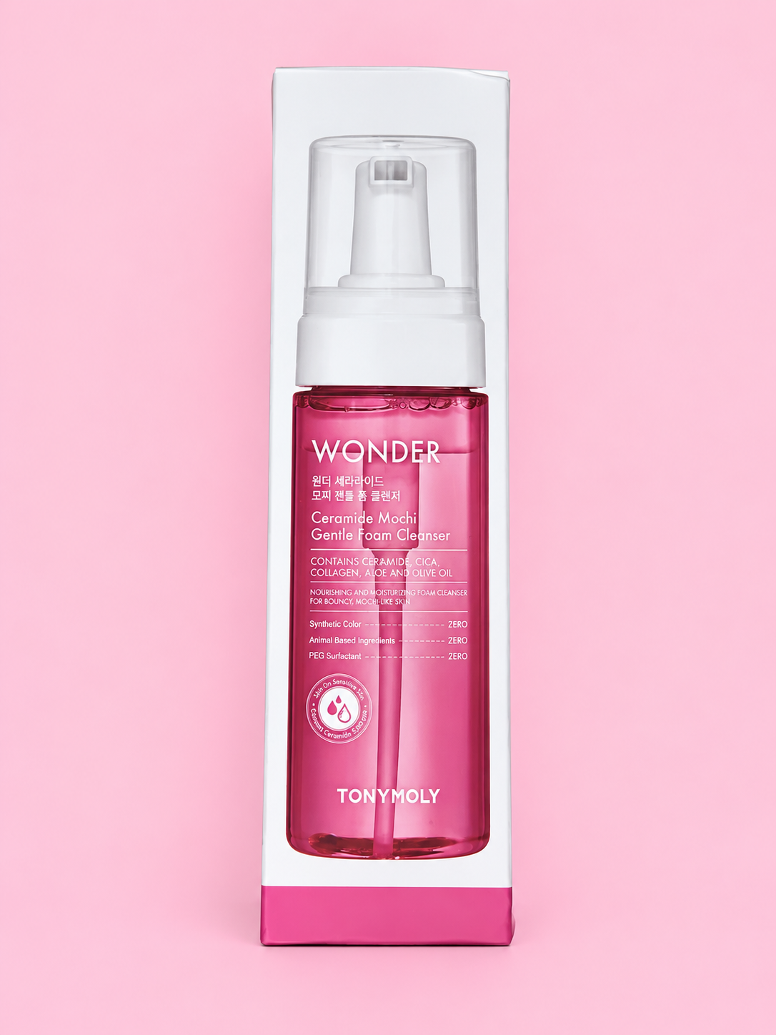 TONYMOLY Wonder Ceramide Mochi Gentle Foam Cleanser