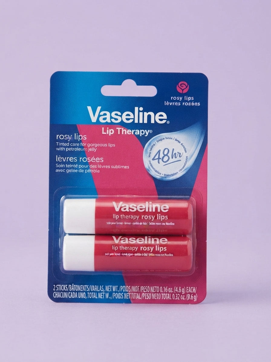 Vaseline Lip Therapy 2 PACK, 9.6G