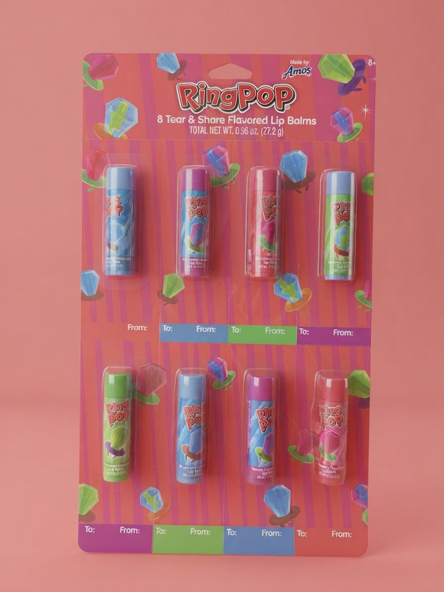 Bálsamos labiales saborizados de Ring Pop