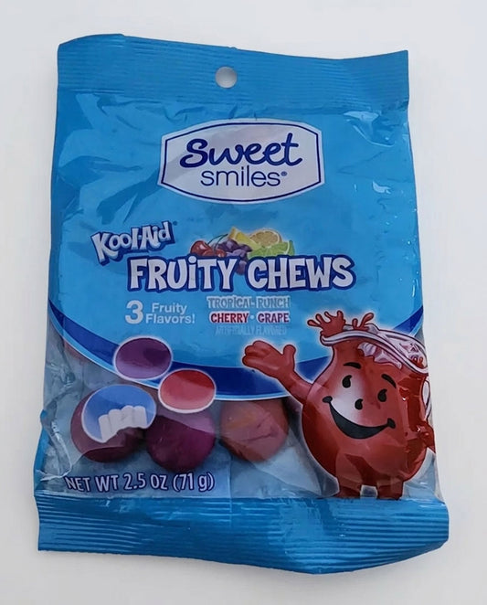 Fruity Chews De 3 Sabores: Tropical Punch, Cherry, Grape 71 g