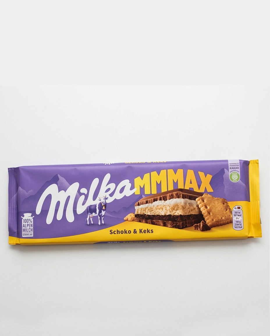 Chocolate Milka Mmmax Choco & Biscuit 300grs