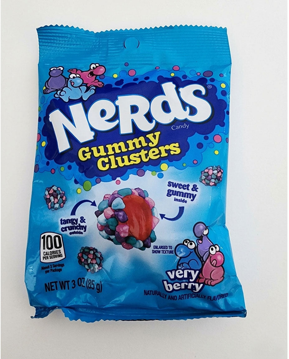 Gomitas Nerds Gummy Clusters Very Berry Sabor Moras 85g